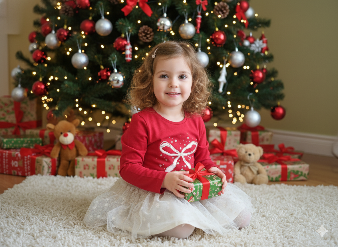 Bows Bows gold & Red fashion girl