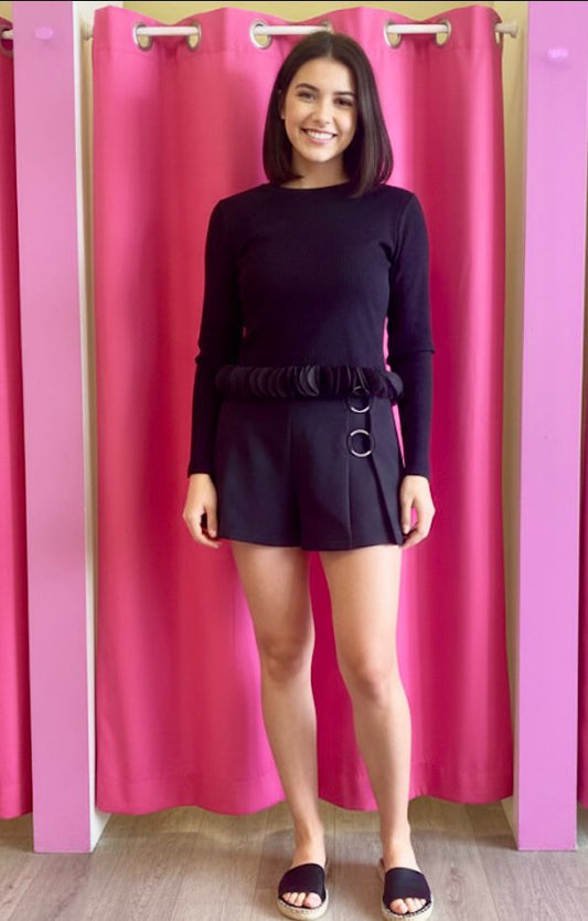 Casual black set
