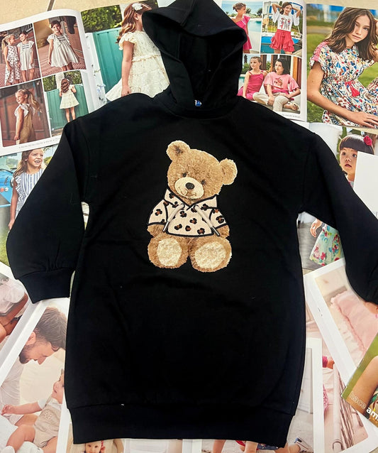 Baby bear W animal print