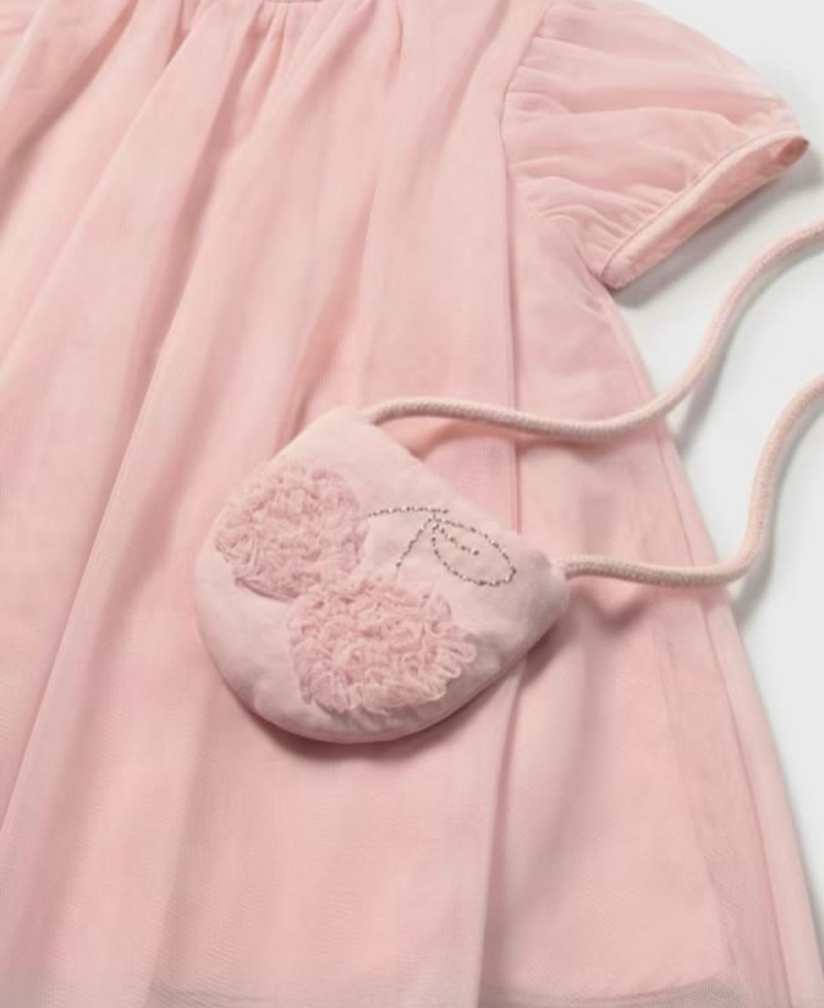 Pink Dress & baby bag