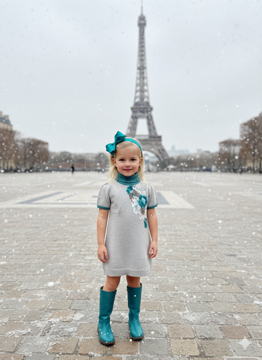 Turquoise dress