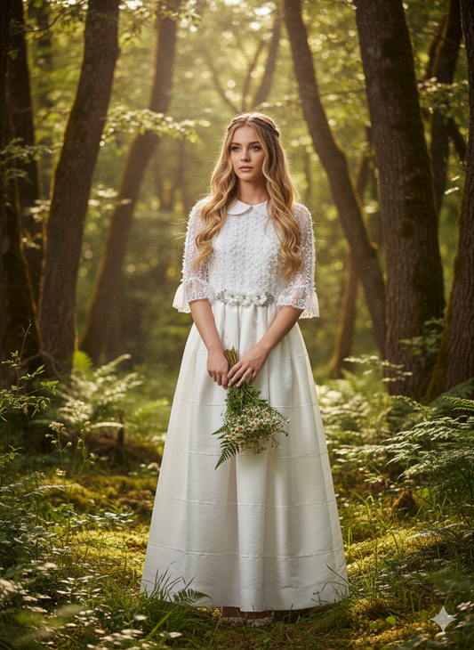 Elegant bows dress
