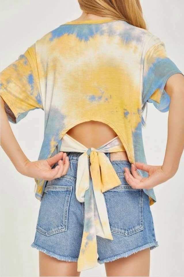 Tie-dye blouse